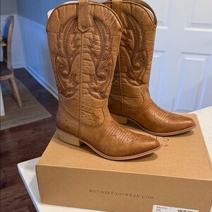 Matisse Brown Western Boots